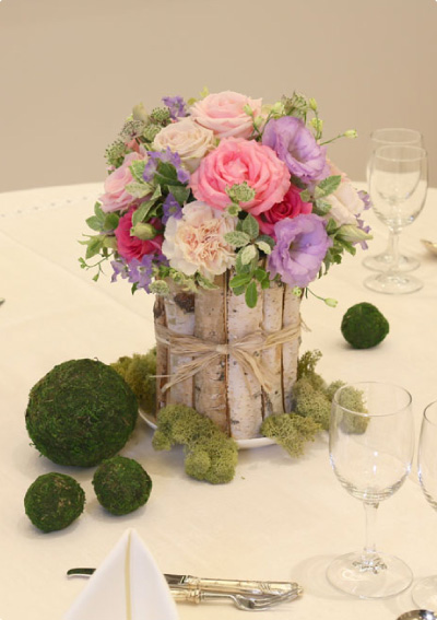 切り株フラワー